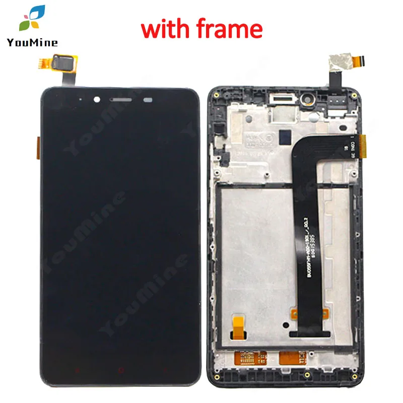 ЖК-дисплей с дигитайзером сенсорного экрана в сборе для Xiaomi Redmi note 2 Prime бесплатная