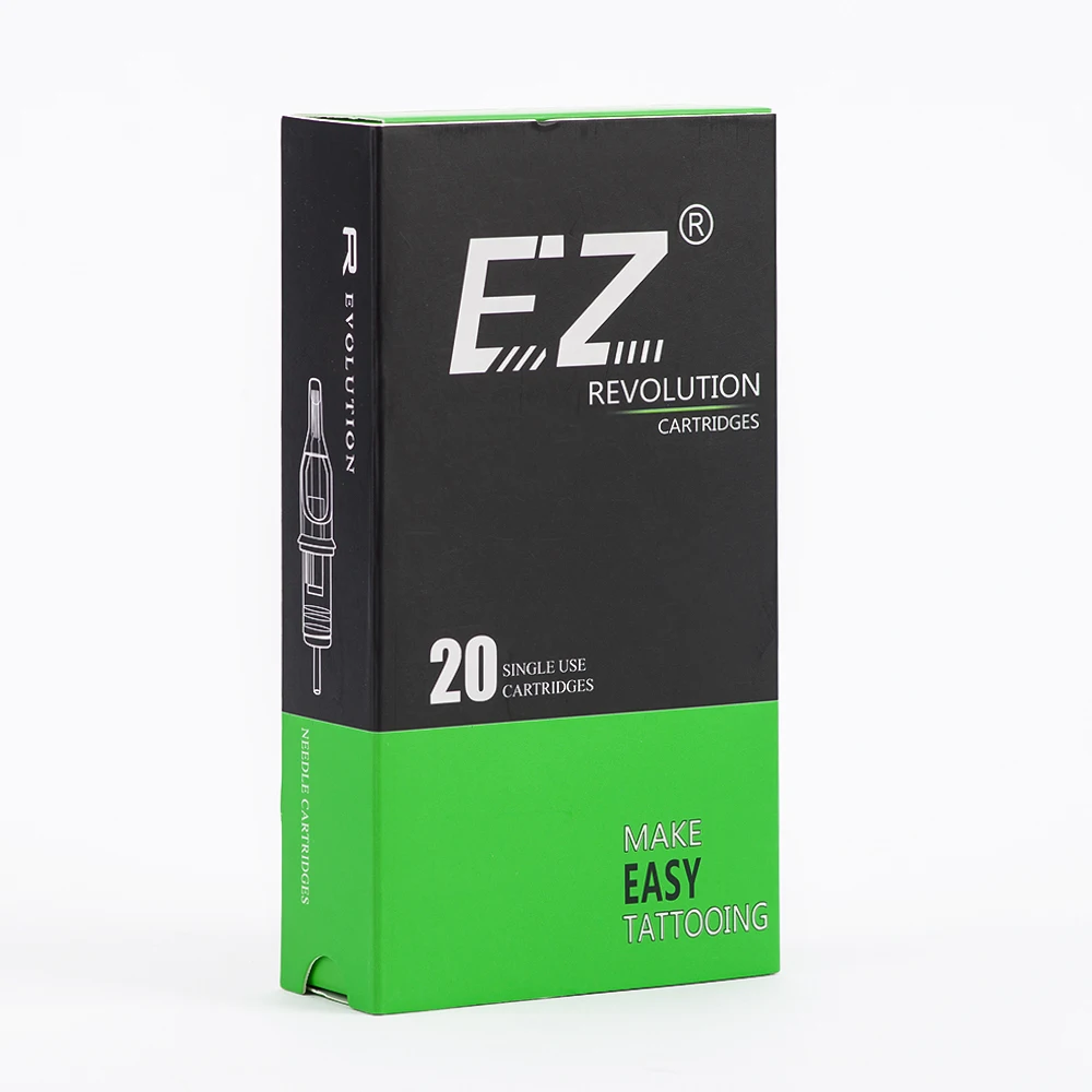 Картридж EZ Revolution для тату-игл Magnum #12 0 35 мм средний конус 3 5 картриджной системы