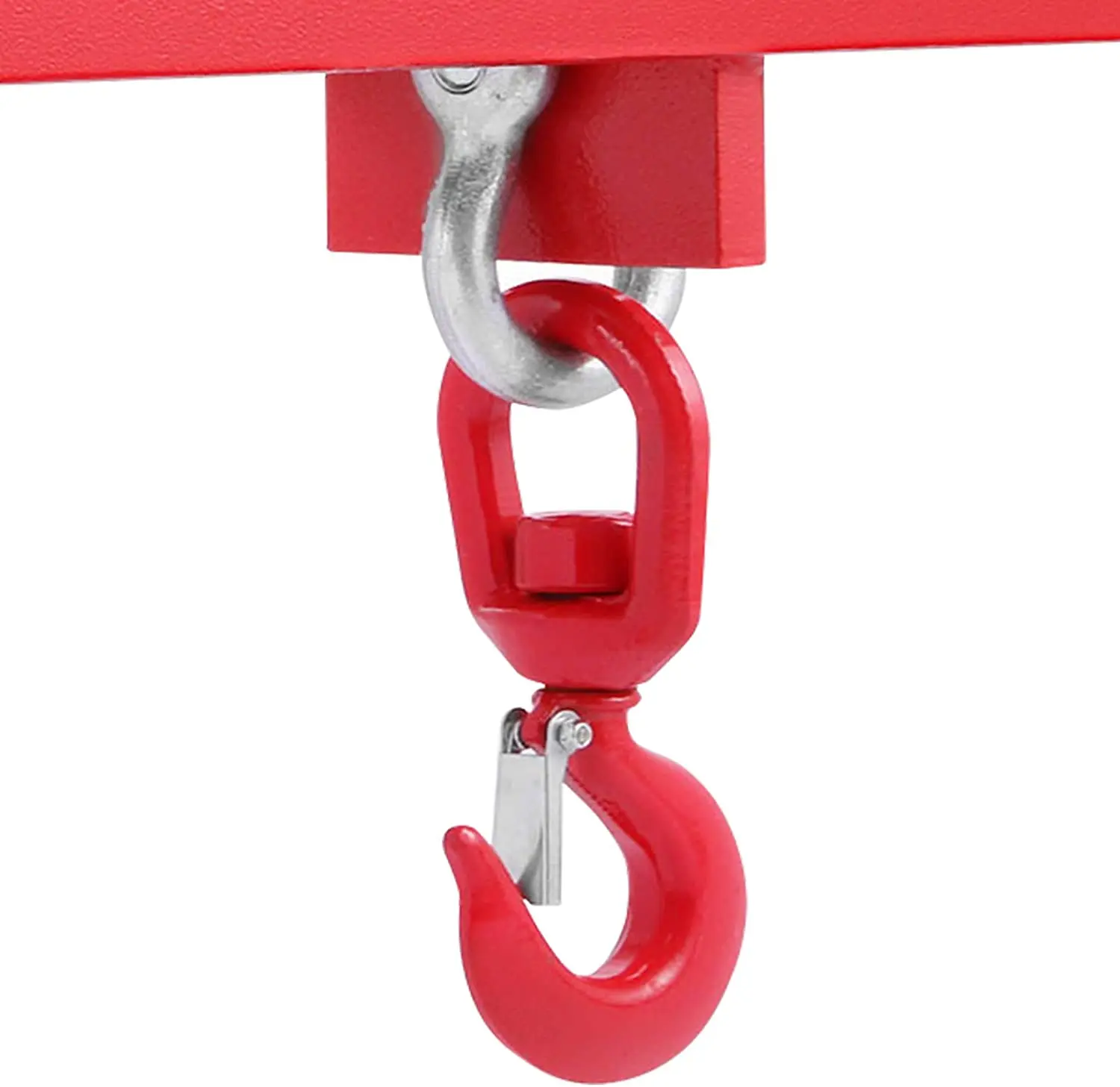 Forklift Lifting Hook 6000 LBS Capacity Hoist Swivel Mobile Crane Attachments (3000Kg) | Инструменты