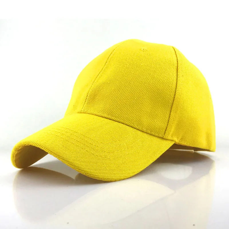 10 цветов хлопок бейсбол однотонные кепки Snapback шапки хип хоп для женщин и мужчин Bone шляпы Модные Повседневные папа Casquette Gorras