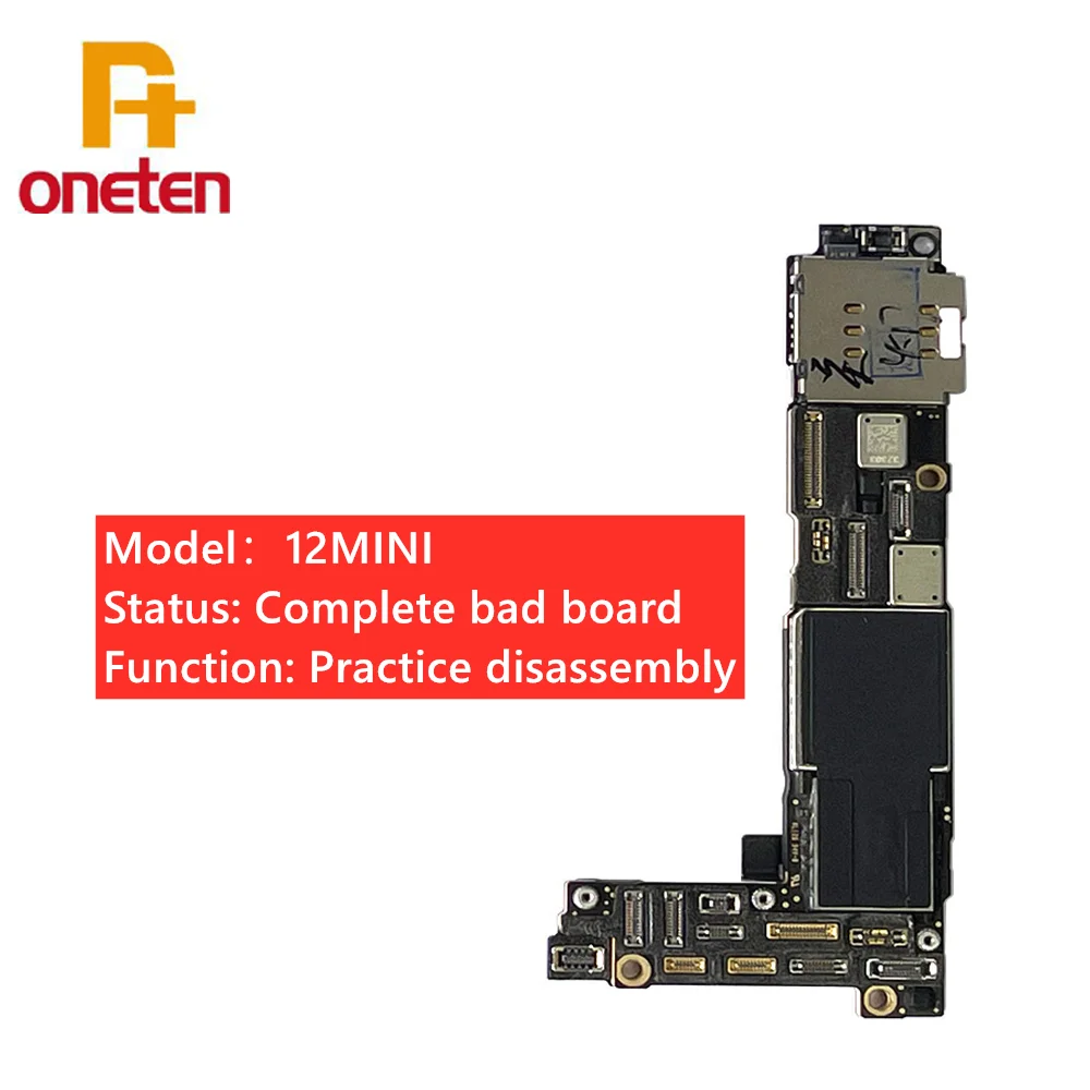 Поврежденная плохая материнская плата iPhone с процессором Nand для 11 11PRO 11PROMAX 12 PRO MAX