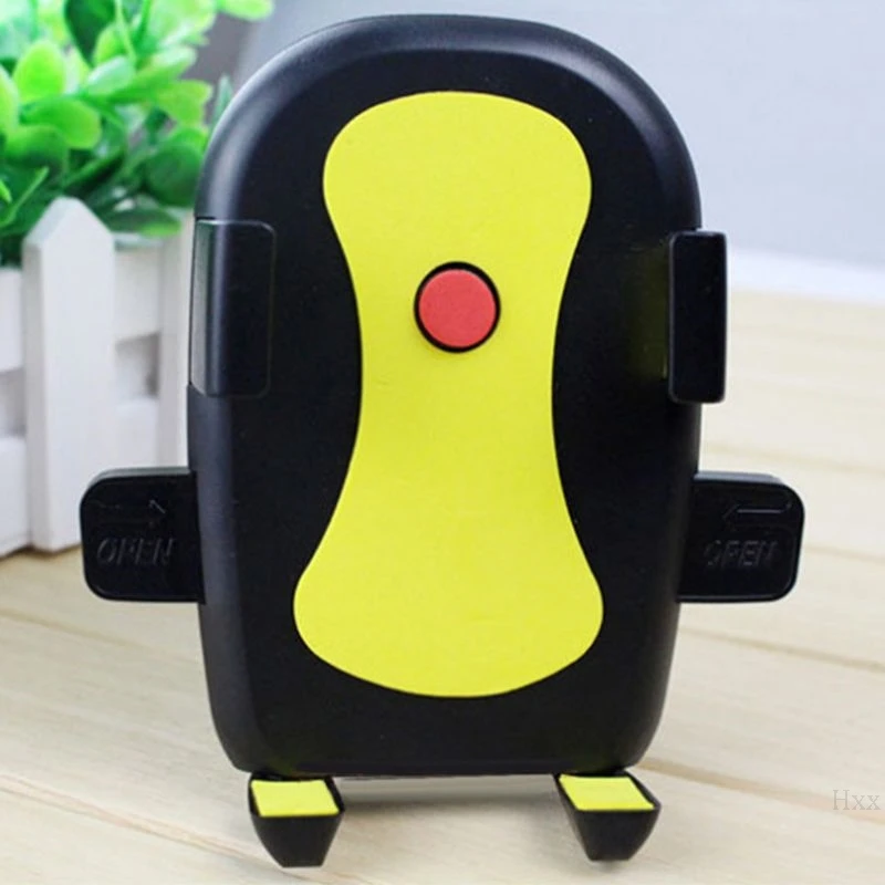 Car Smart Phone Holder Long Arm Windshield Mount Bracket Hose Automatic Lock Navigation Stand with Suction Cup Support |