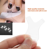 10pcs y shape eyelash glue silicone eyelash extension grafting eyelash brush eyelash makeup beauty tool