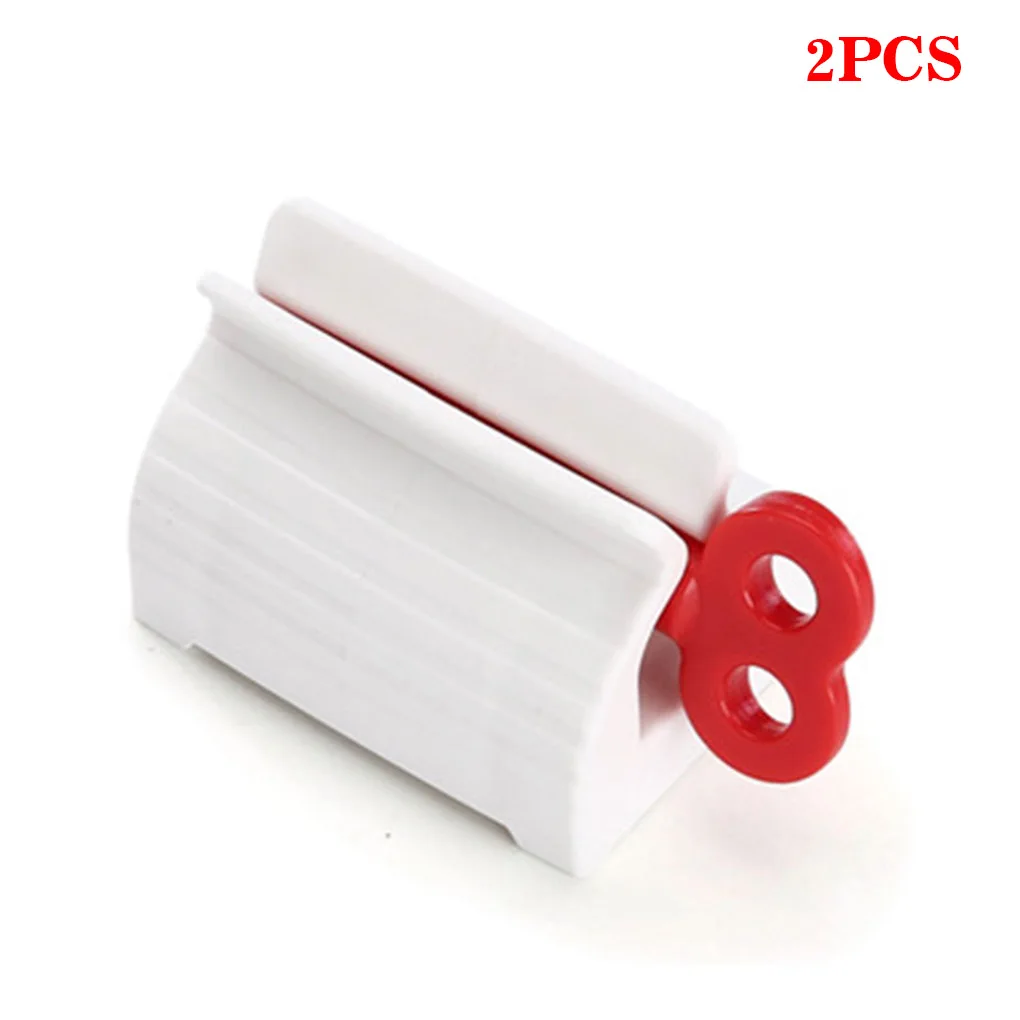 

2pc Rolling Toothpaste Device Tube Dispenser Holder Multifunctional Holder Bathroom Supply Tooth Cleaning Accessories