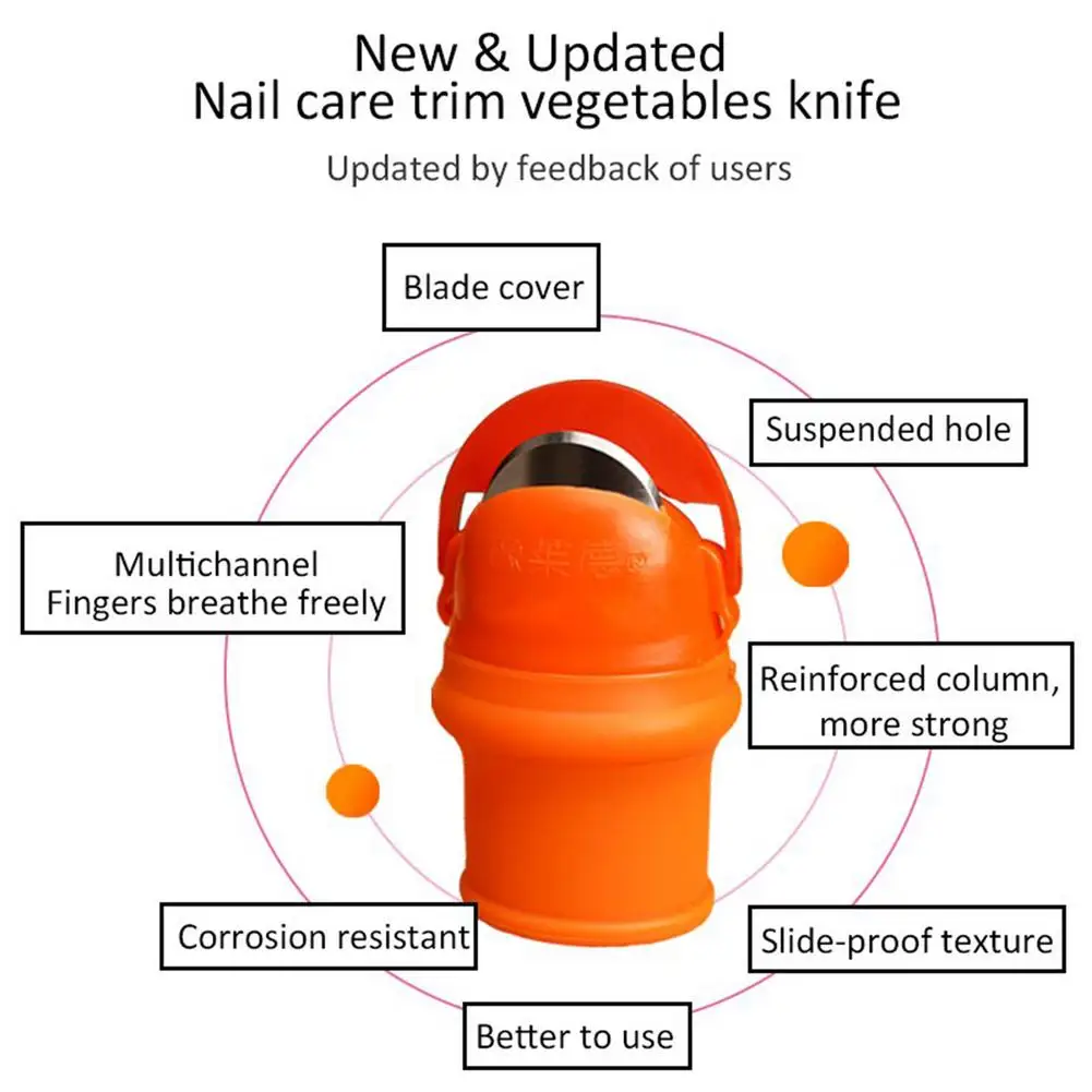 

Garden Thumb Cutter Separator Finger Tool Plant Vegetables Picking Device Harvesting Pruning Shears Gardening Tool With 5 Finger