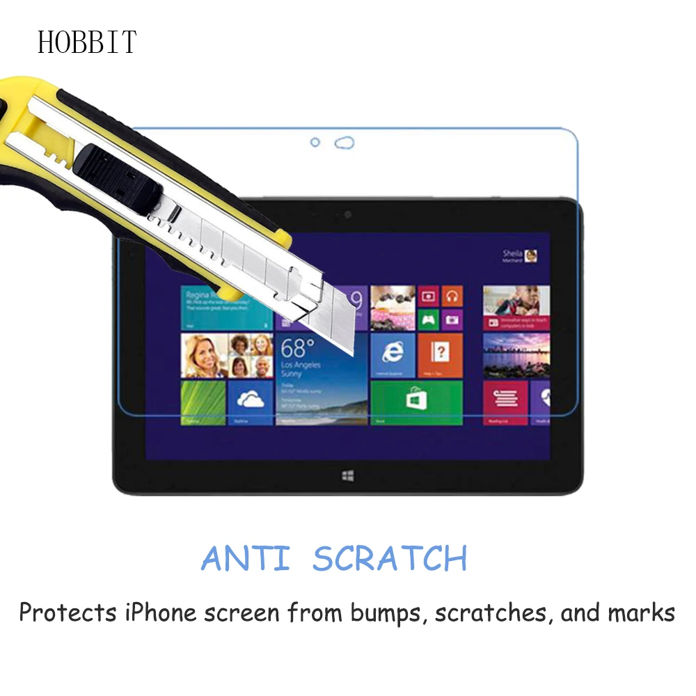 

3PCS Clear HD Soft Ultra Slim Screen Protectors For Dell Venue 11 Pro 7140 10.8'' Tablet Screen Protective Anti-Scratch PET Film