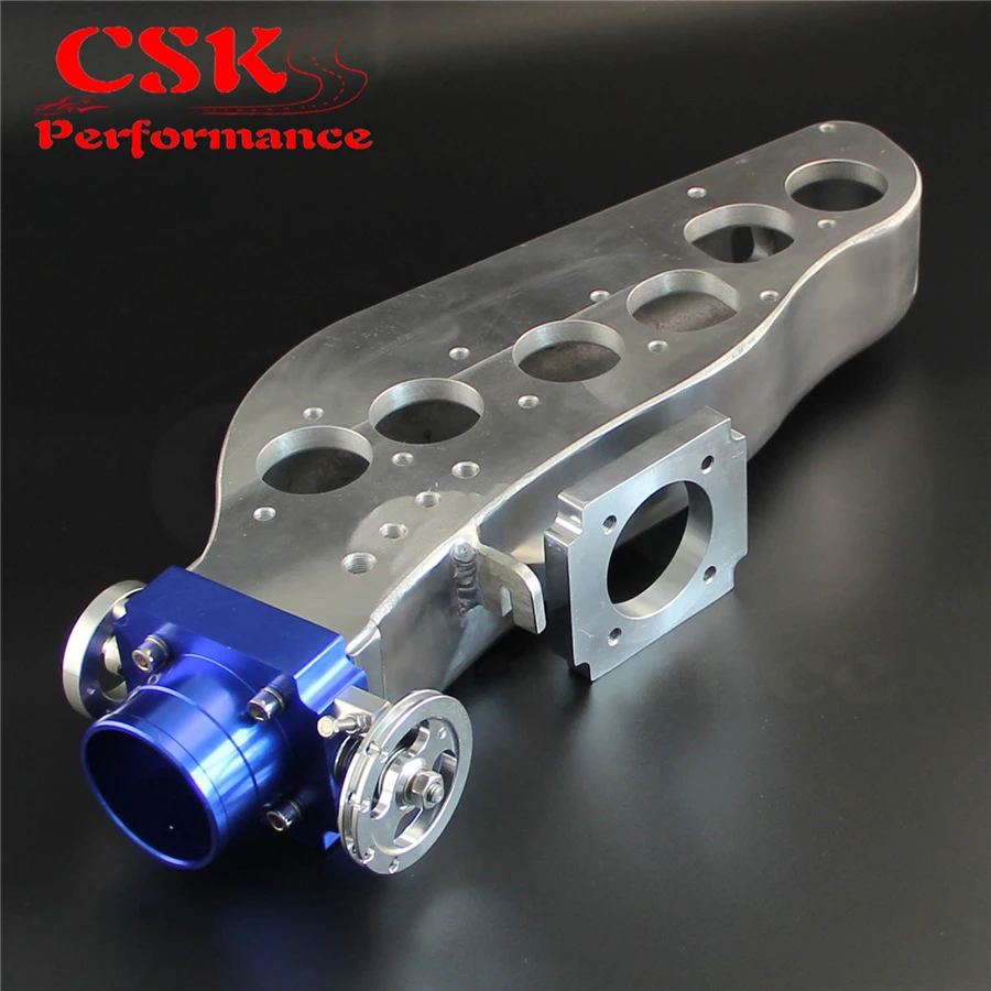 Полированный впускной коллектор + Корпус дроссельной заслонки 65 мм для Nissan Skyline