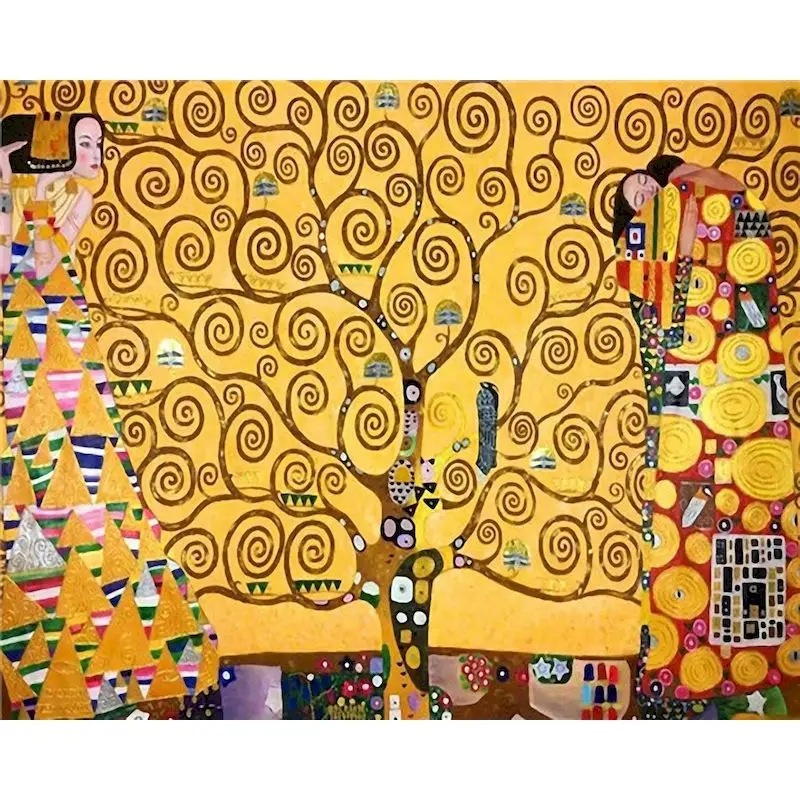 

GATYZTORY Frame Figure Painting DIY Painting By Numbers Landscape Acrylic Paint By Numbers Modern Wall Art Picture Home Decors