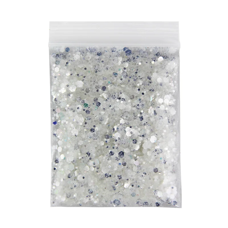 

25g/Bag Max Nail Powder Craft Decorations Nail Glitter Sequins Hexagonal Fine Accessories DIY Resin Manicure Design