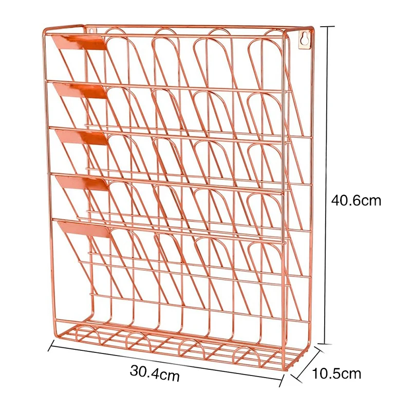 Креативная настенная металлическая книжная полка стеллаж для хранения домашних