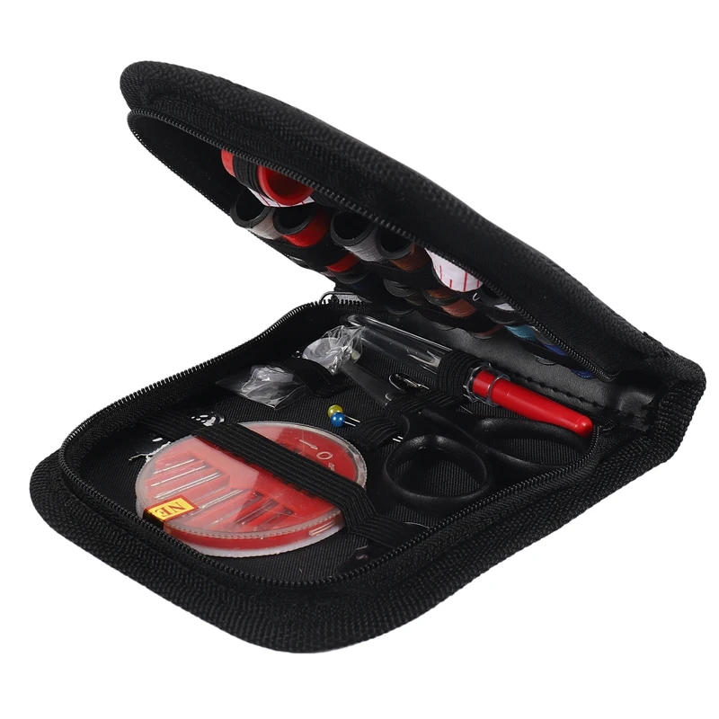 Mini Portable Sewing Kit Accessories Carrying Case Set For Home Travel Emergency Use | Дом и сад