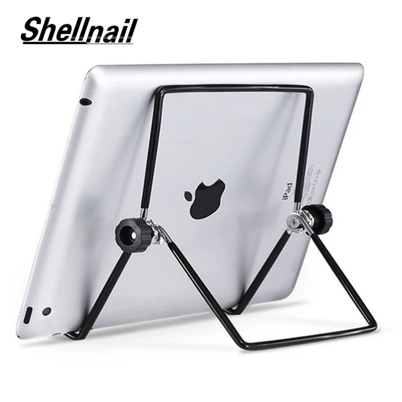 Shellnail складной универсальный футляр для планшета для iPad держатель Подставка для планшета Регулируемая Настольная поддержка Гибкая подставка для телефона
