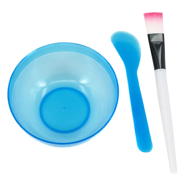 Маска для лица Набор чашек пластиковая щетка мешалка домашнего макияжа красота