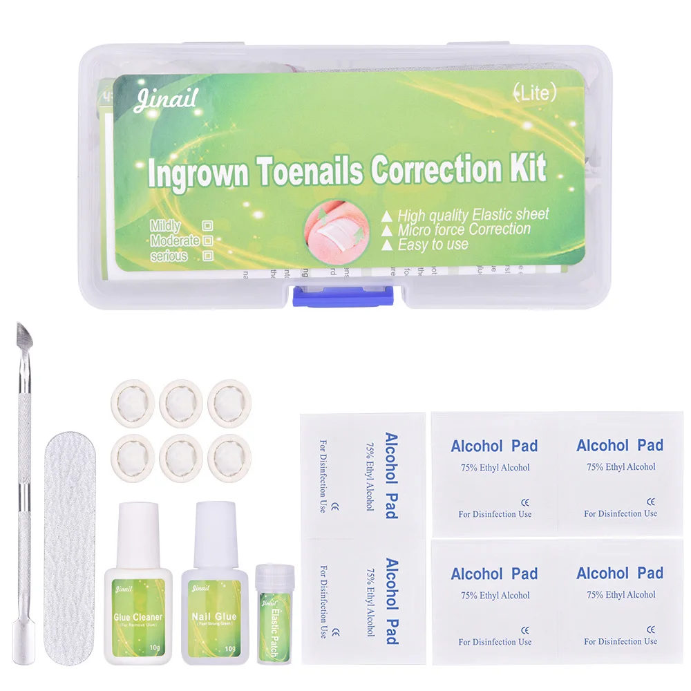 Инструменты для коррекции вросших пальцев пилочка ногтей набор выпрямления и