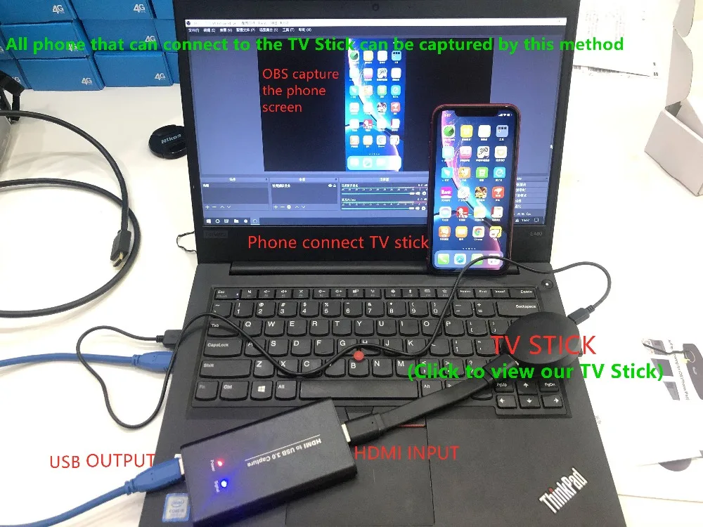 KuWFi USB3.0 HDMI 4K60Hz Захват видео с HDMI на USB Захват видеокарты Dongle Игра Потоковая трансляция в прямом эфире с входом MIC