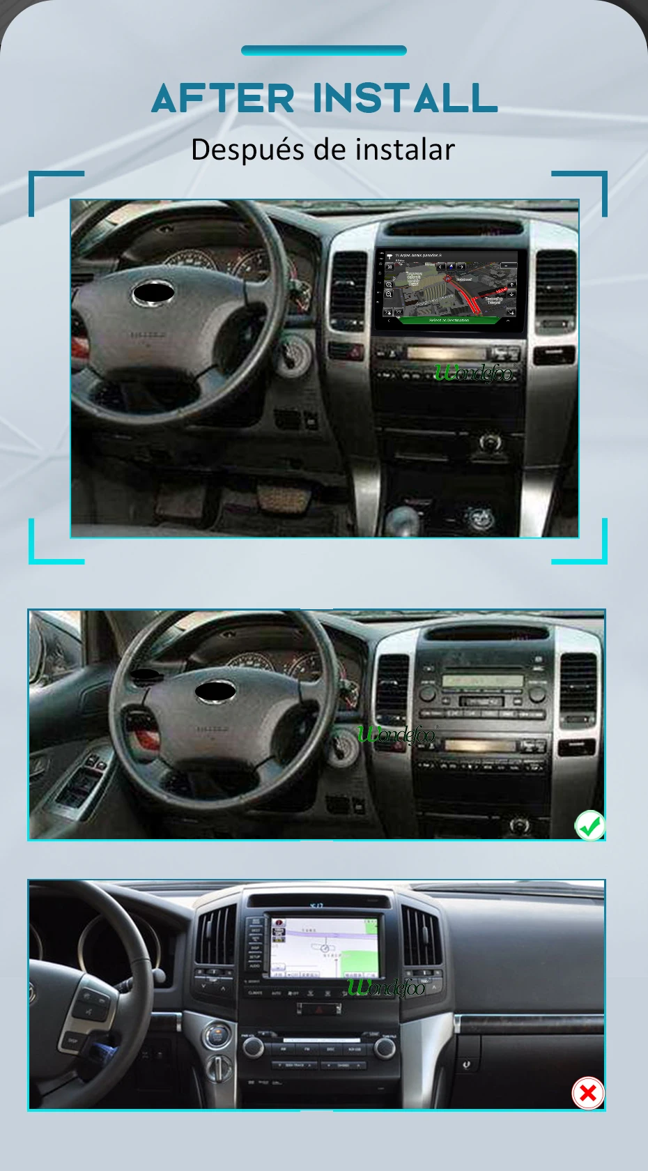 1280P Android 9,0 4G 64G Carplay gps для Toyota LAND CRUISER Prado 120 Lexus GX470 мультимедиа DSP ips экран стерео без DVD Радио