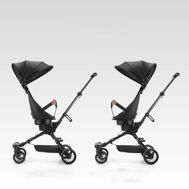 Новинка 2021 детская коляска может сидеть откидываться и складываться с высоким