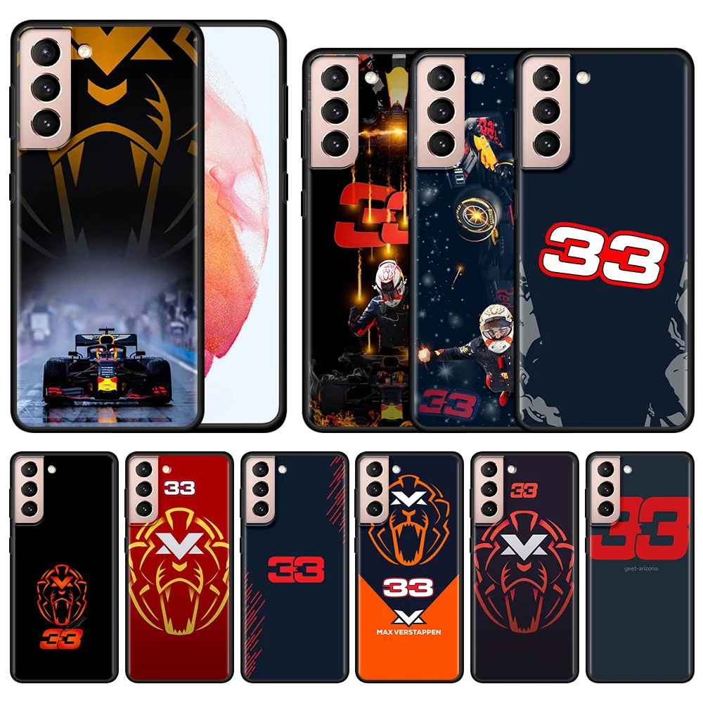 

Best Phone Case For Samsung Galaxy S20 S21 FE Ultra S9 S8 S10 Plus Lite S10e S7 Edge Coque F1 Super Star Max-Verstappen