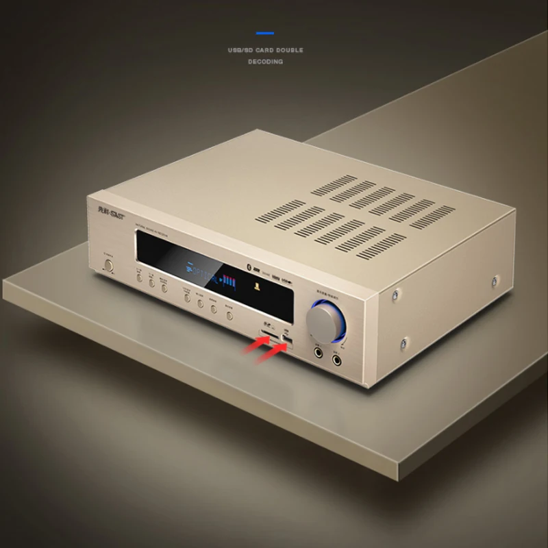 Усилитель мощности для домашнего кинотеатра 650 Вт 5.1