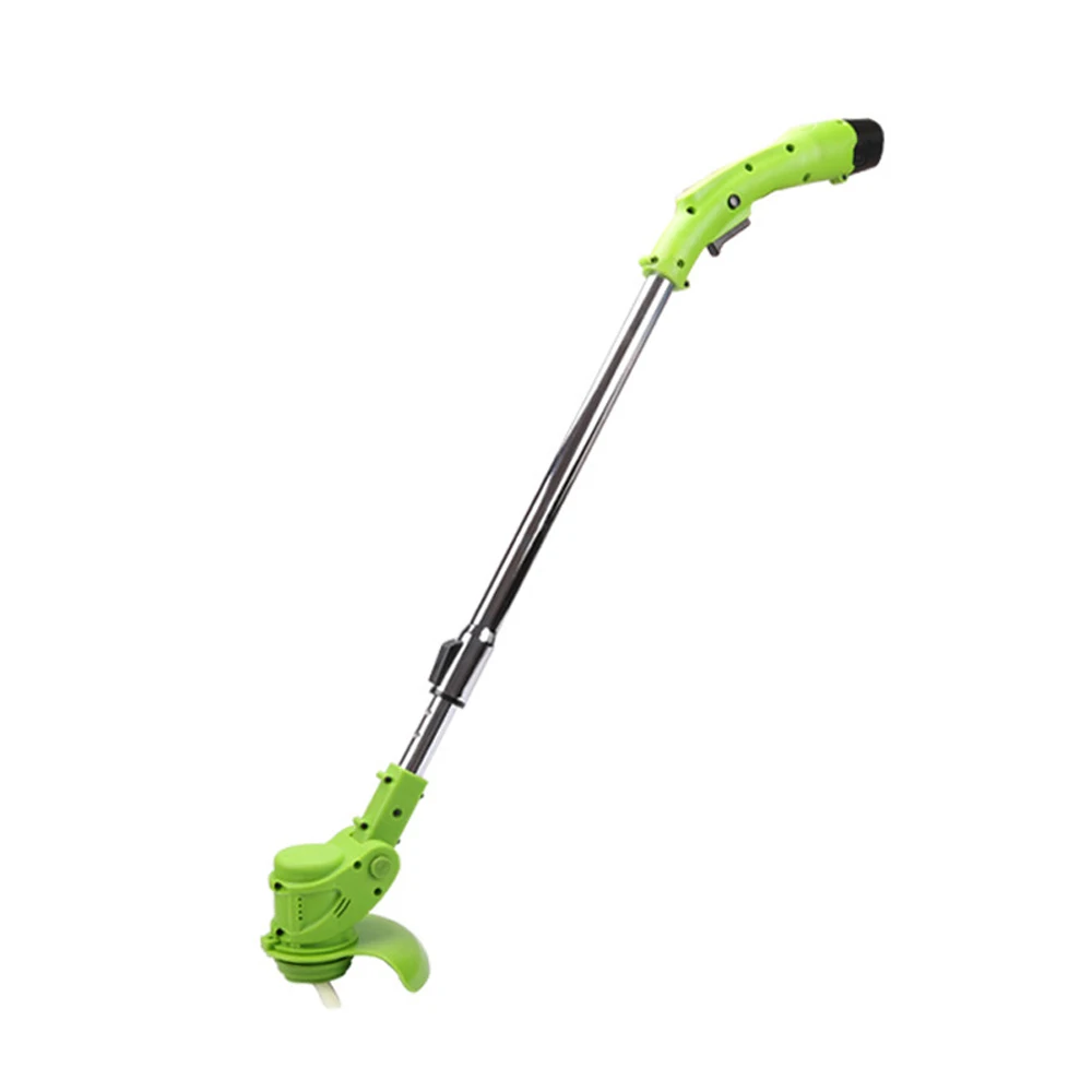 

12V 2000mAh Electric Lawn Mower 2000mAh Li-ion Cordless Grass Trimmer Brush Cutter Pruning Garden Tool Household Cordless Weeder