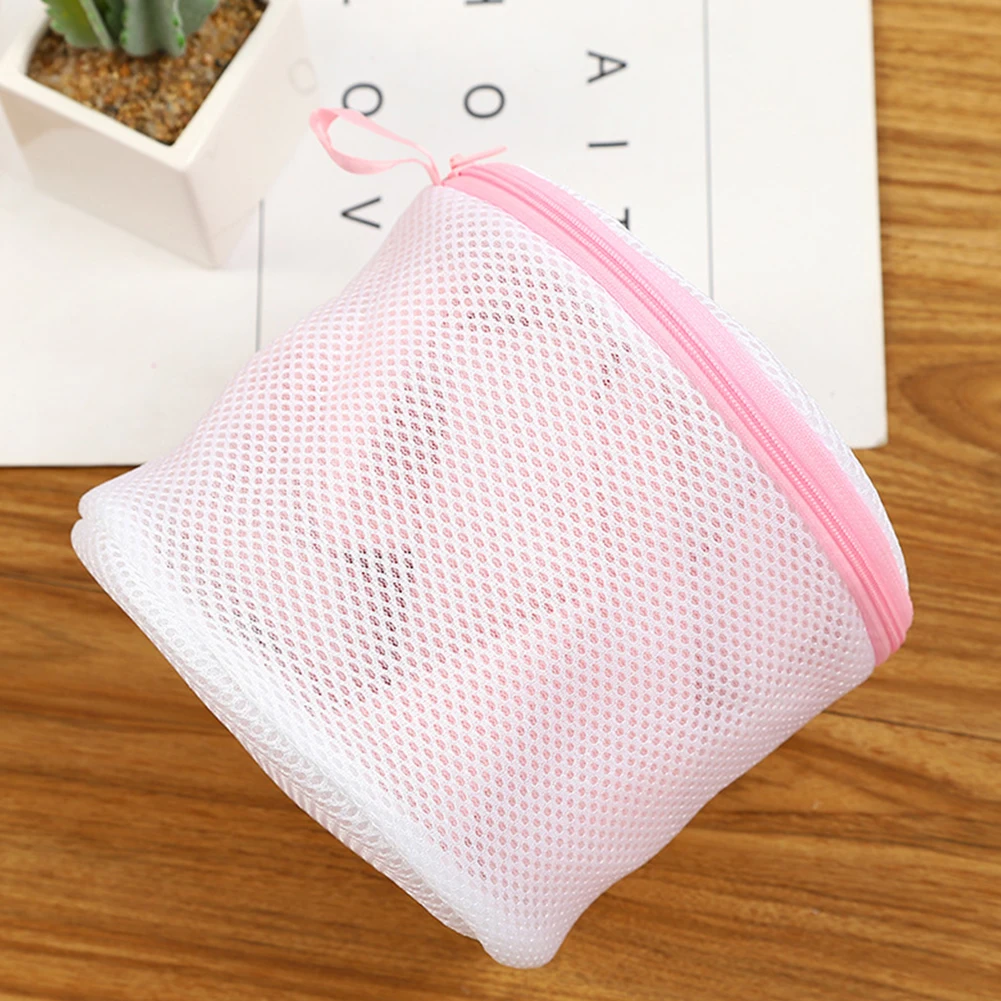 

7Pcs Laundry Bags Clothes Bra Underwear Reusable Mesh Net Washing Zipper Pouch Clothes Washing Machine Protection Net Mesh Bags