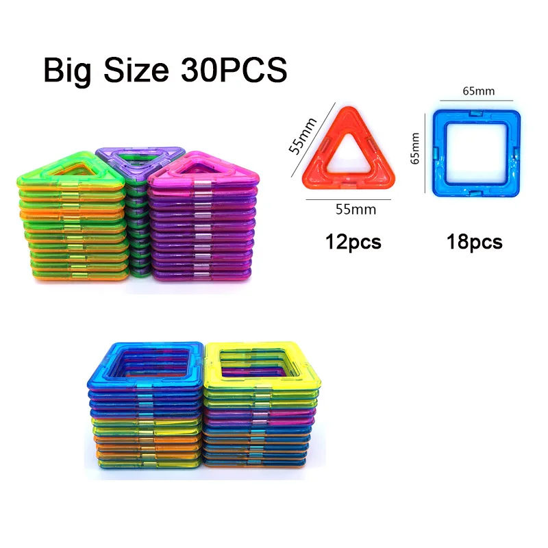 20/168 шт. детский Магнитный конструктор | Игрушки и хобби