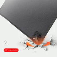 smart sleep wake non slip support anti scratch pu leather full protection accessories tablet case flip cover pro 11inch