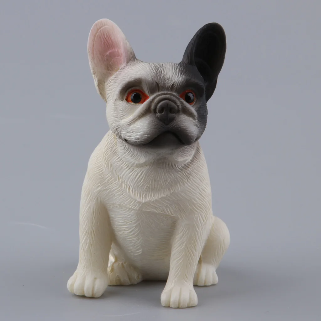 Фигурка из смолы для домашнего животного модель игрушечного французского
