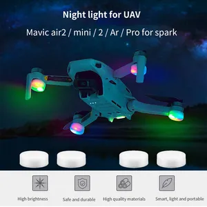 Drone Night Lights Drone Strobe Lights 3 Colors Night Safety Flight Signal Indicator Lights 4 Pc Drones Accessories 10 item image