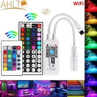 wifi 24k 44k remote led strip light controller remotely sensor for wall lamp wireless 12v rgb lighting butt plug pins connector