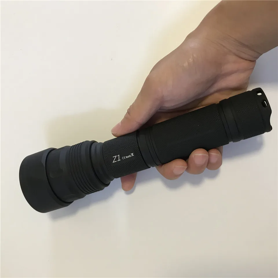 Jaxman Z1 фокусное расстояние Регулируемый зум-фонарик Cree XHP50 20 Вт 2200lm 26650 18650 Теплый
