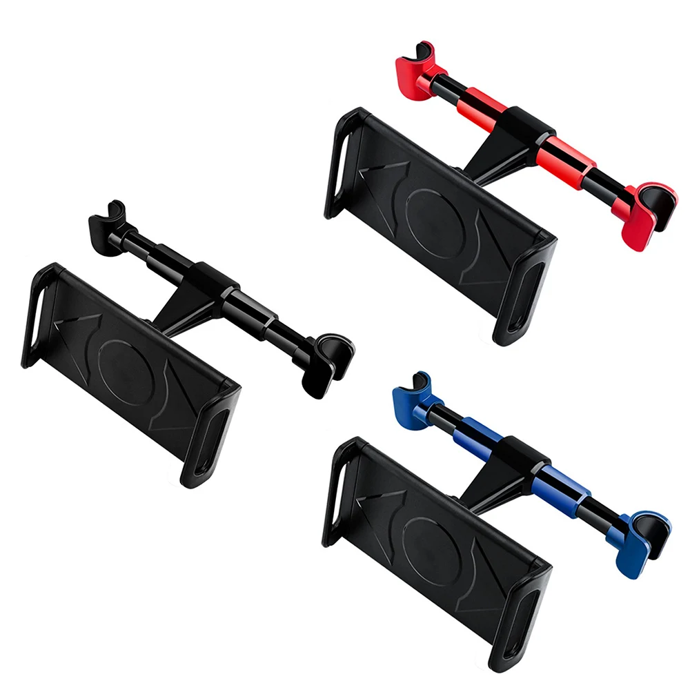 

Auto Car Phone Holder Universal Headrest Mount Extend Stand Tablets Phone Support Rotation ABS Aluminum Alloy Bracket Interior