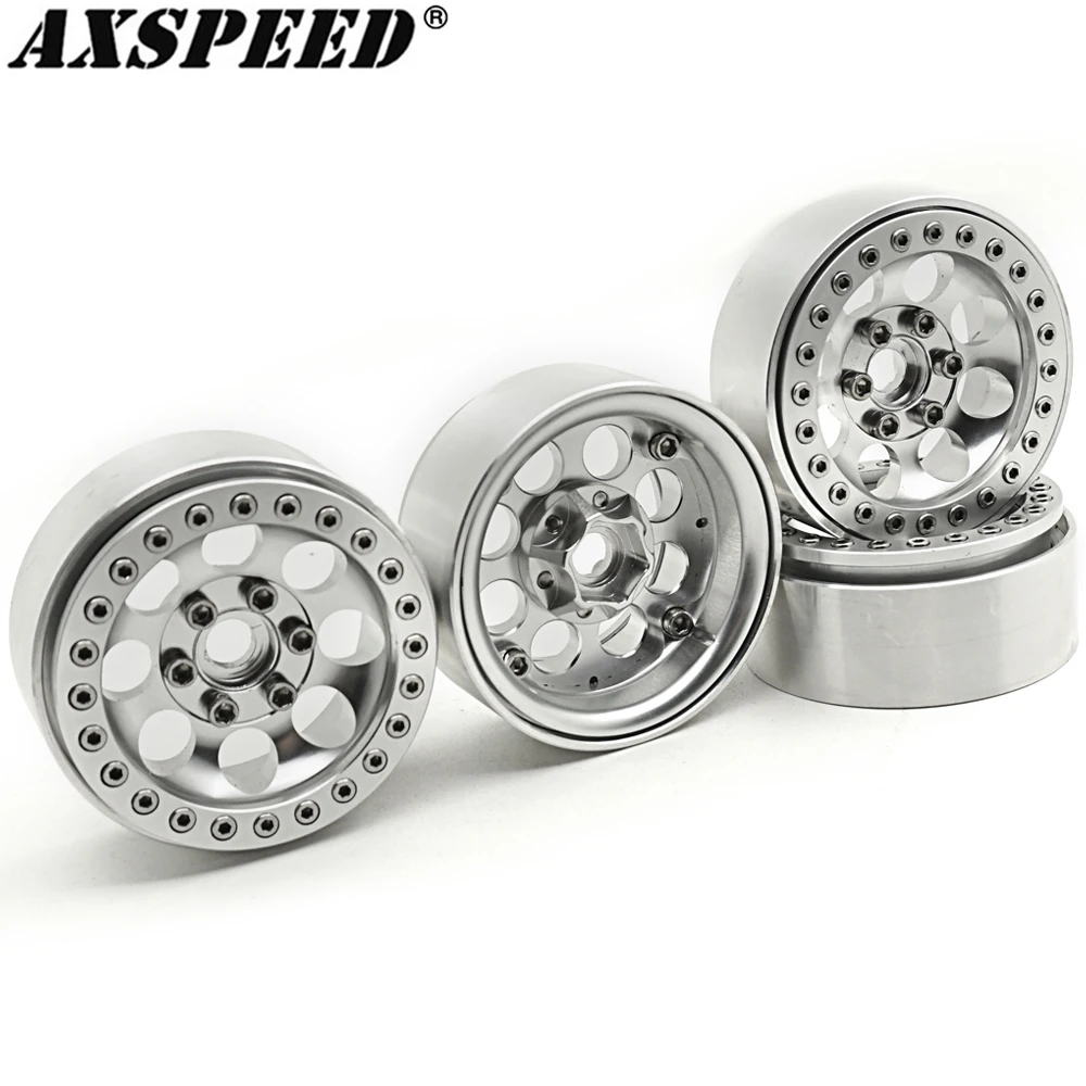 

Колесный обод AXSPEED, 1,9 дюйма, противоударный, с Бусиной, колесная втулка 25 мм, ширина для 1/10 RC Crawler Axial SCX10 CC01 F350 D90 90034