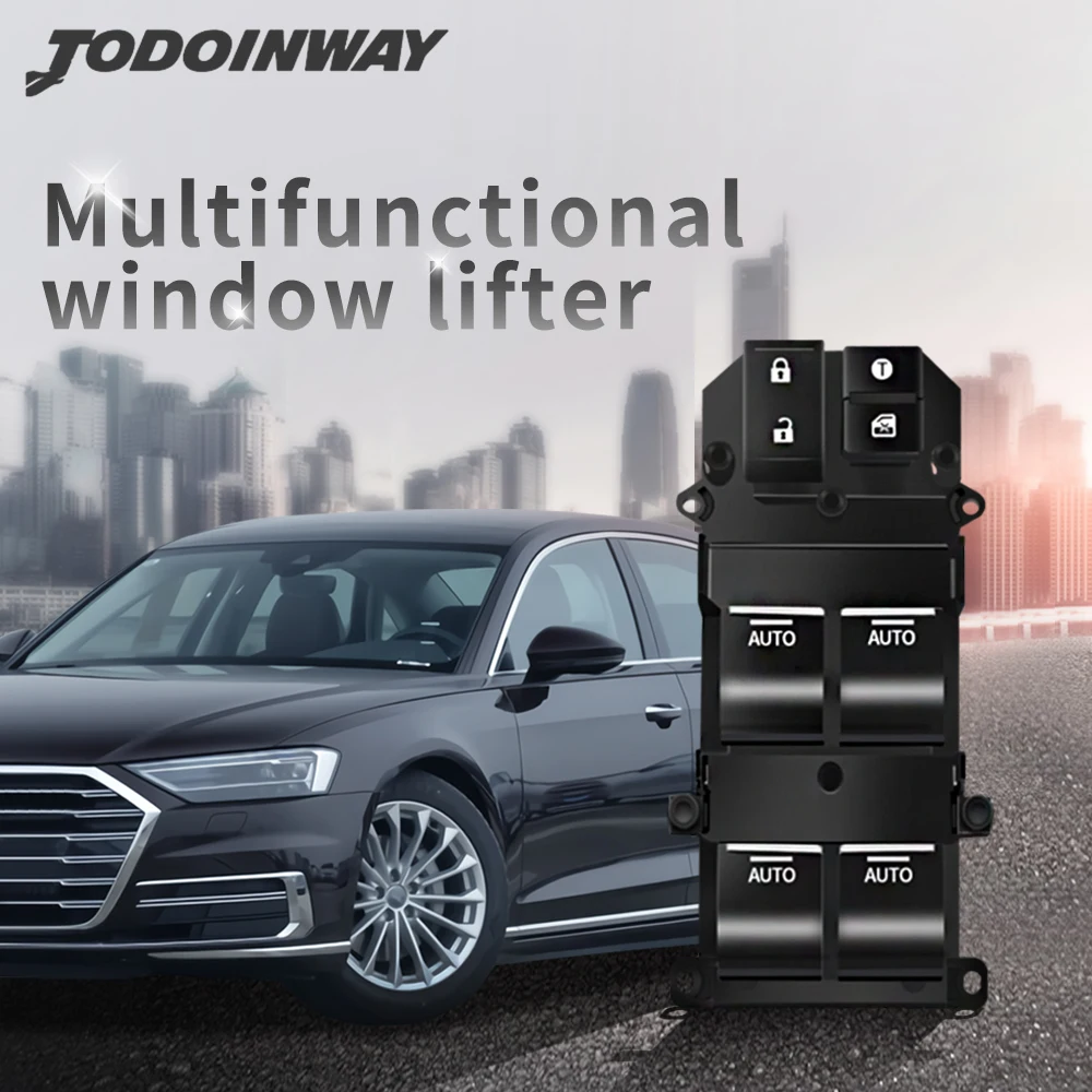 

For Honda XR-V 2015 Smart Window Open Closer Dual Gear AUTO Glass Remote Control Lifter Car Window LED Light Button Accessories