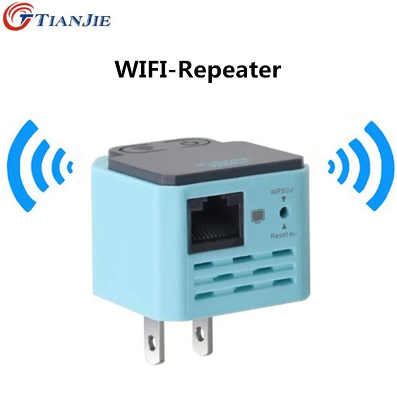Беспроводной Wi fi ретранслятор TianJie удлинитель 300 Мбит/с усилитель 802.11N/B/G сигнала