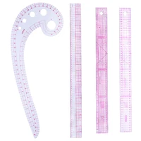 multi function transparent metric cutting rulers with variety of styles for fabric patchwork cloth cutting measuring supplies
