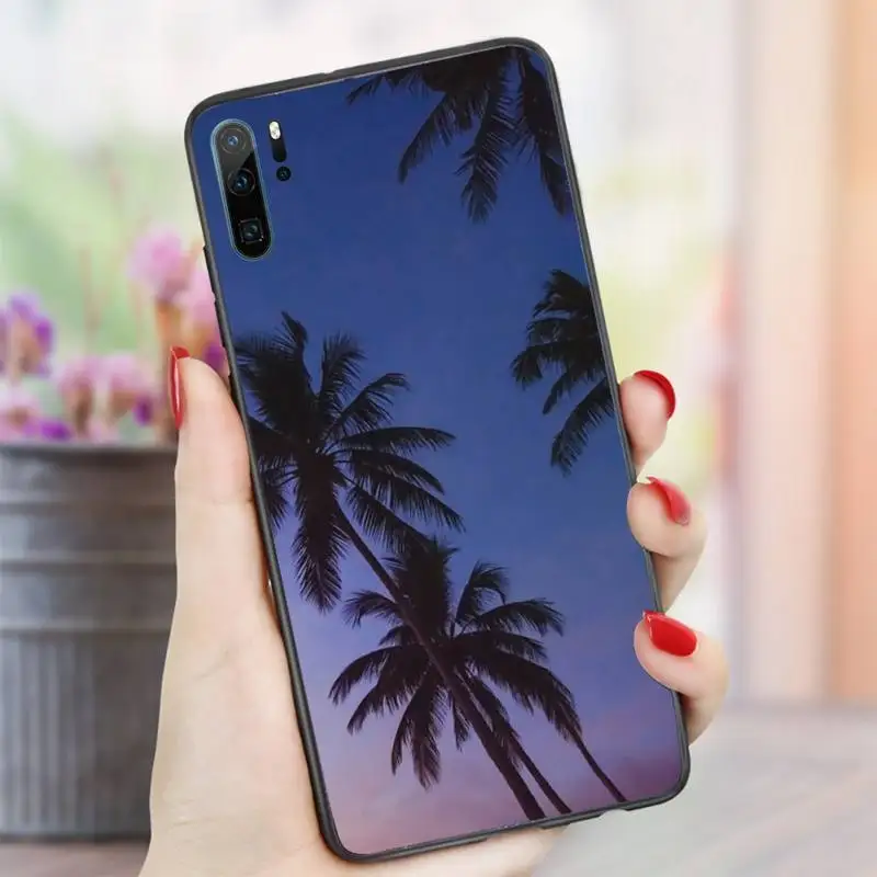 

Summer Beach Relax Starfish Ocean Sky Sun Phone Case For Huawei honor Mate P 10 20 30 40 i 9 8 pro x Lite smart 2019 nova 5t