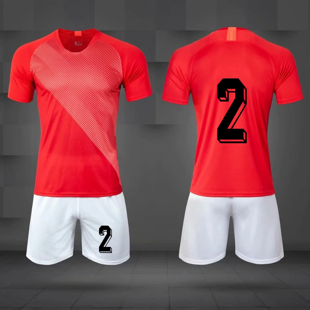 19 20 клубный высокого качества Молодежная футбольная команда трикотажные изделия