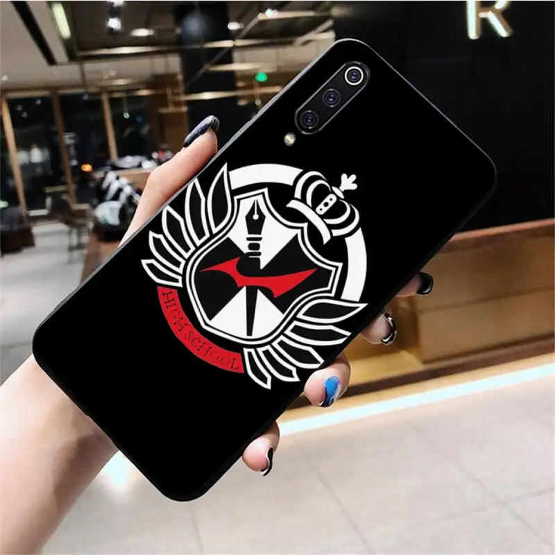 Мягкий силиконовый черный чехол Kumamon Danganronpa Monokuma для телефона Huawei Honor 30 20 10 9 8 8x 8c v30