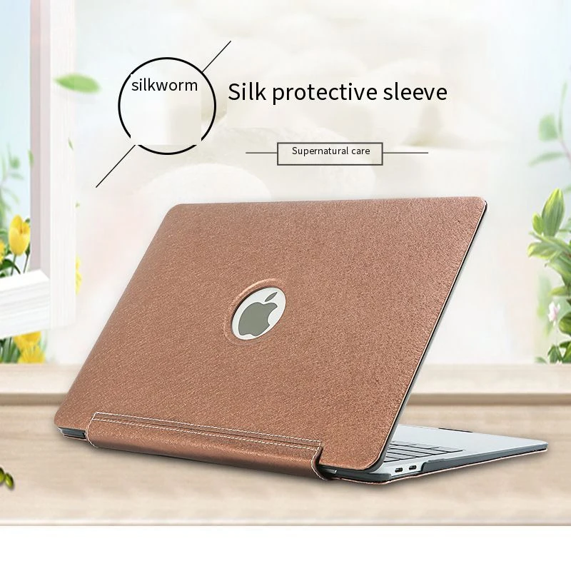 

XNCORN Laptop Case For Macbook Apple Notebook Computer Protective Shell Air13 Inch Pu Leather Sleeve Silk Protective Sleeve