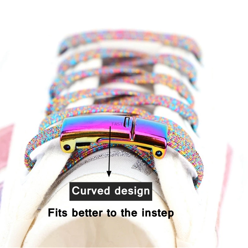 New Upgrade Magnetic Lock Shoelaces No Tie Shoe Laces Sneakers Metal Lock Shoelace Sports Kids Adult Lazy Laces Fits All Shoes