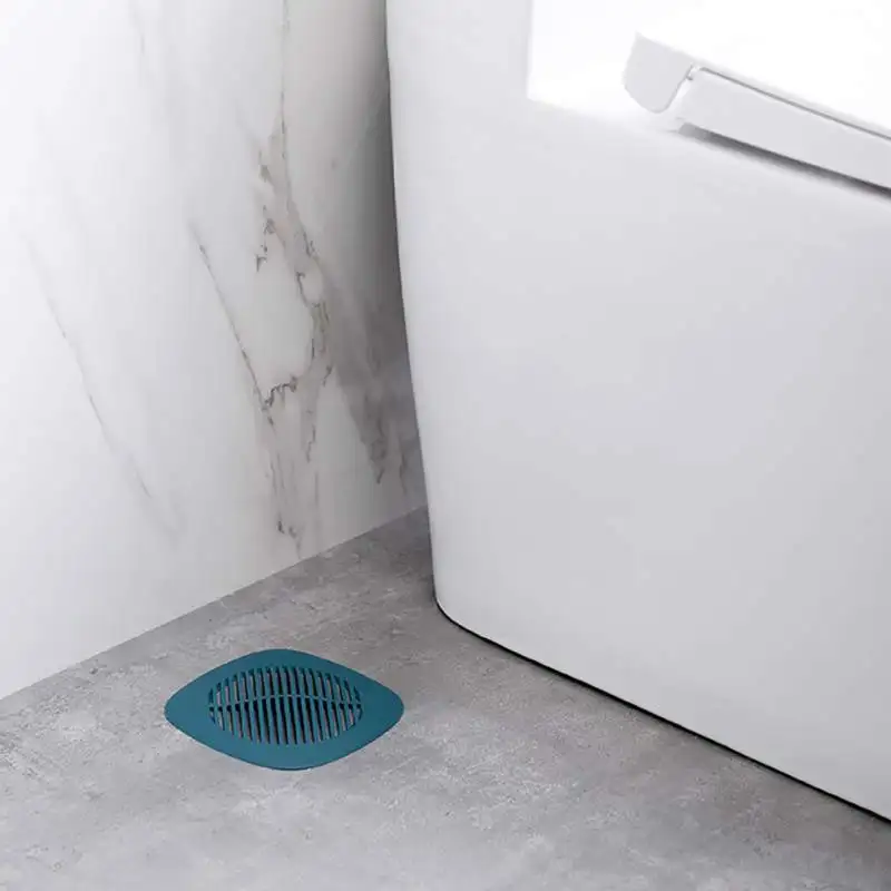 Kitchen Bathroom Drain Filter Silicone Sink Strainer Bathroom Hair Filter Drain Protector Household