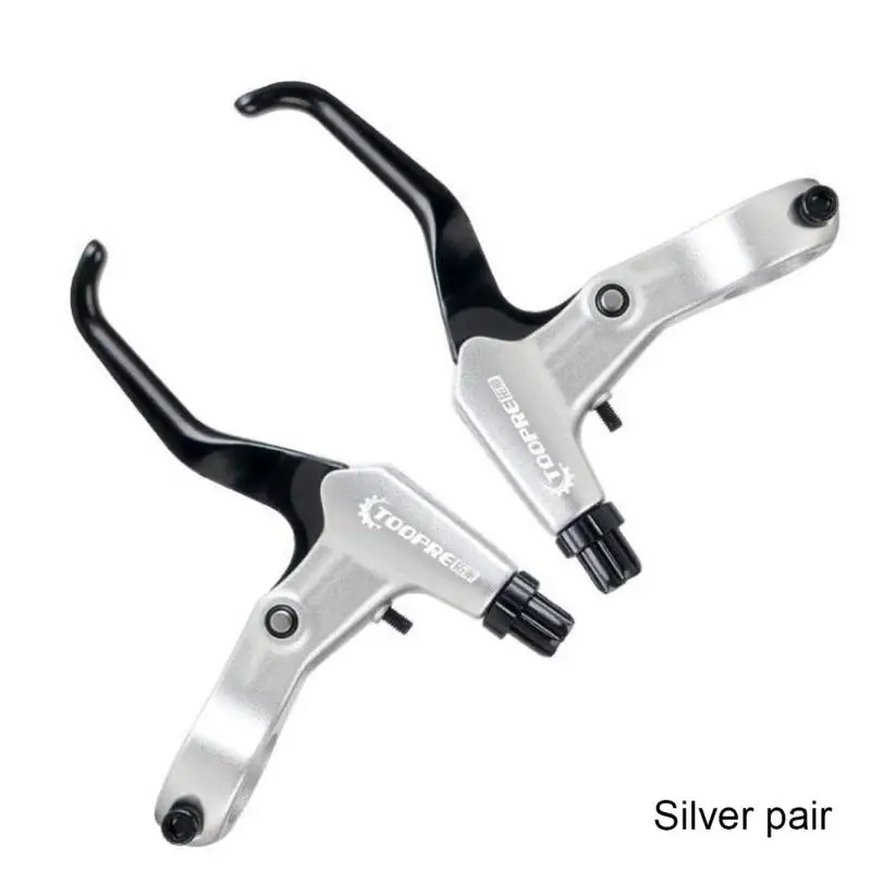

High Quality Ultralight Aluminum Bicycle BMX Brake Handle MTB Mountain Bike Cycling Brake Levers V/Disc Brake Levers 2 Colours