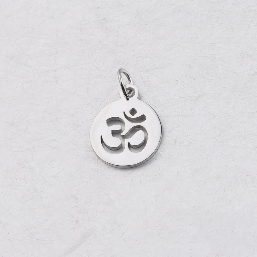 1 шт. милые маленькие полые подвески для йоги подвеска Ом Классический Простой