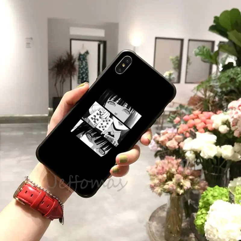 

Crazy Excitement Manga Kakegurui Phone Case for iPhone 11 12 pro XS MAX 8 7 6 6S Plus X 2020 XR Mini