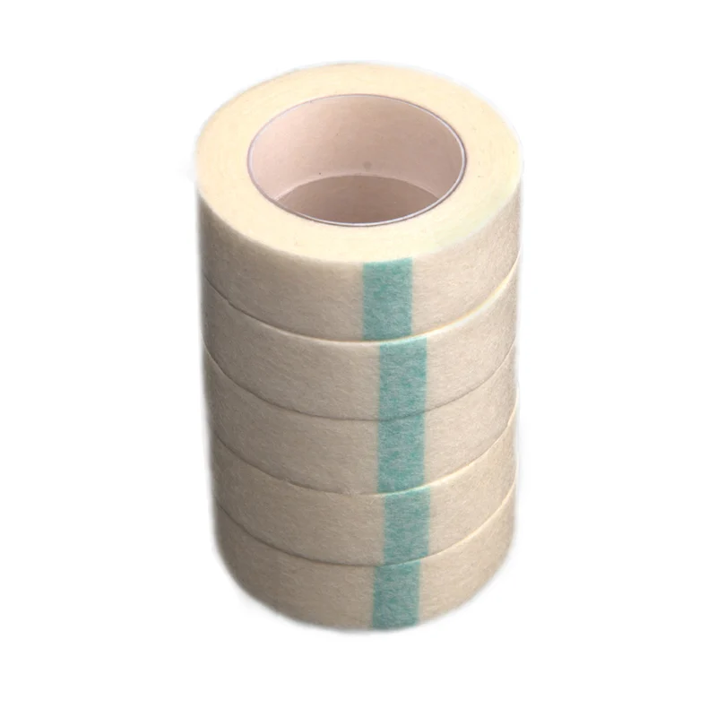 

10pcs Eyelash Extension Lint Breathable Non-woven Cloth Adhesive Tape Medical Paper Tape For False Lashes Patch Makeup Tools