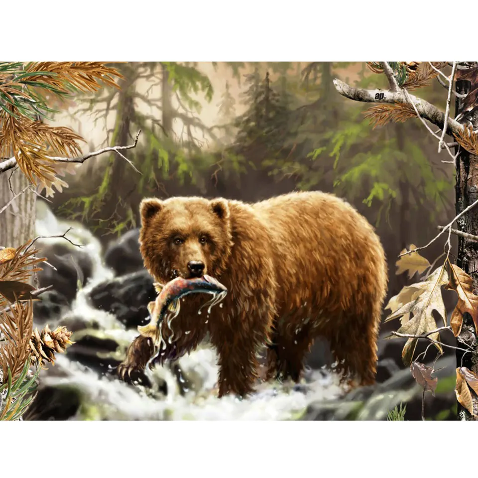 Алмазная живопись 5D сделай сам наборы для вышивки крестиком с животными полная