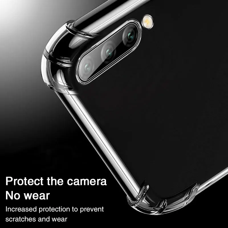 Прозрачный противоударный чехол для телефона Samsung Galaxy A50 A51 A70 A71 A10 A40 A20 A20E A30 A60 A50S