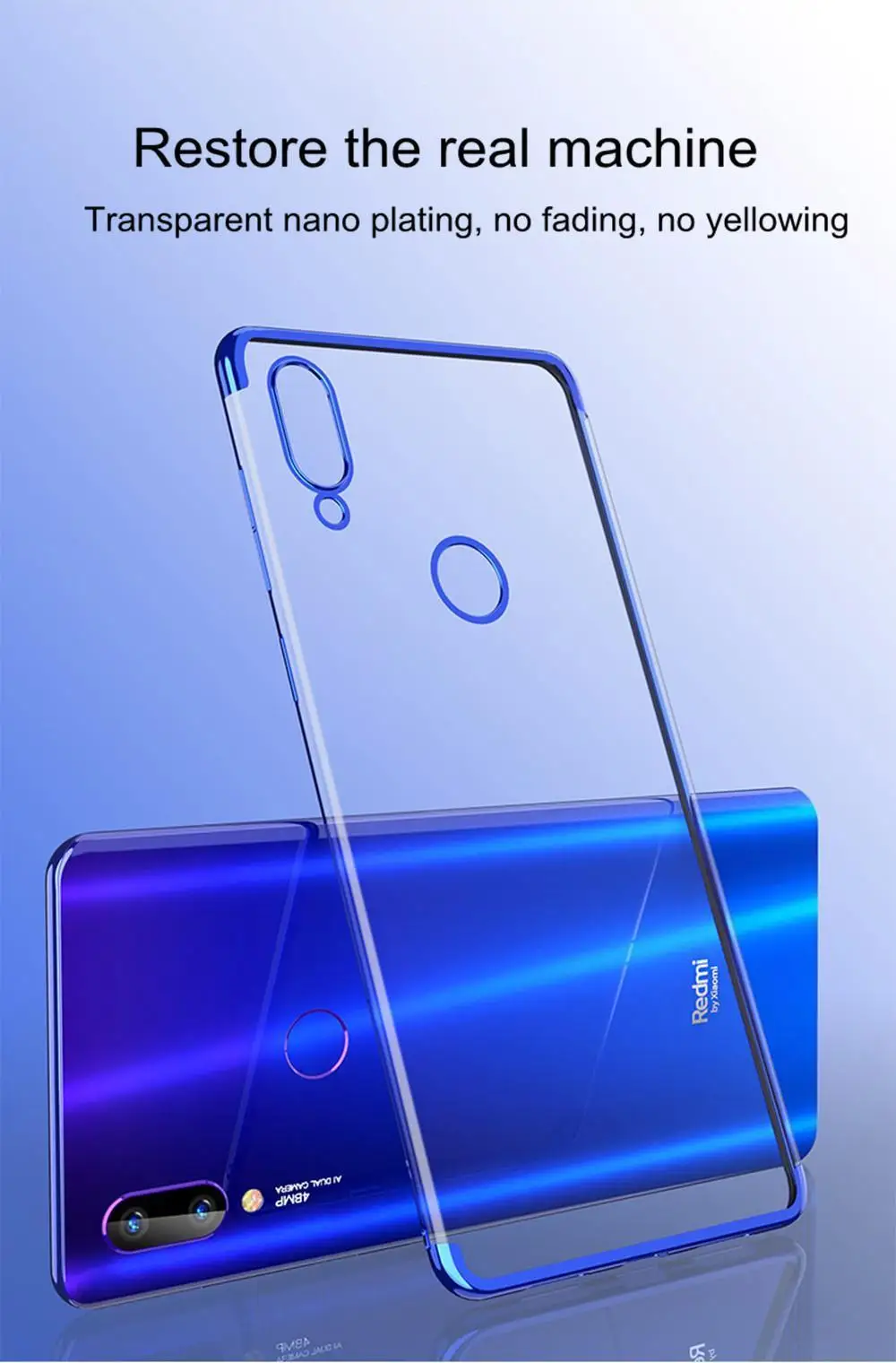 Для Xiaomi mi 9T Pro CC9 CC9E A3 Lite роскошное покрытие для чехла мягкий прозрачный чехол для телефона для Xiao mi Red mi Note 8 7 6 5 Pro 7A чехол
