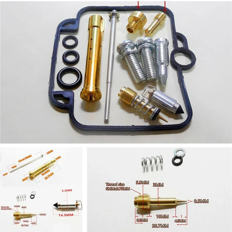 Carburetor Repair Rebuild Kit for Suzuki DR650SE 1996-2009 Carb Motorcycle Parts | Автомобили и мотоциклы